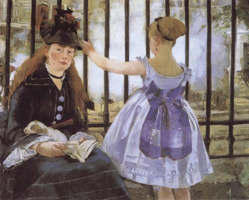 The Railway,Gare Saint-Lazare, Edouard Manet